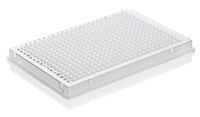 Microplaque PCR 384 puits incolore cadre complet profil bas